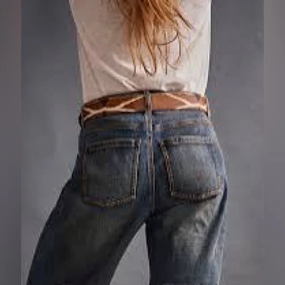 CAbi bandit belt - leather animal hide belt, size small- Current Season. - Picture 4 of 5